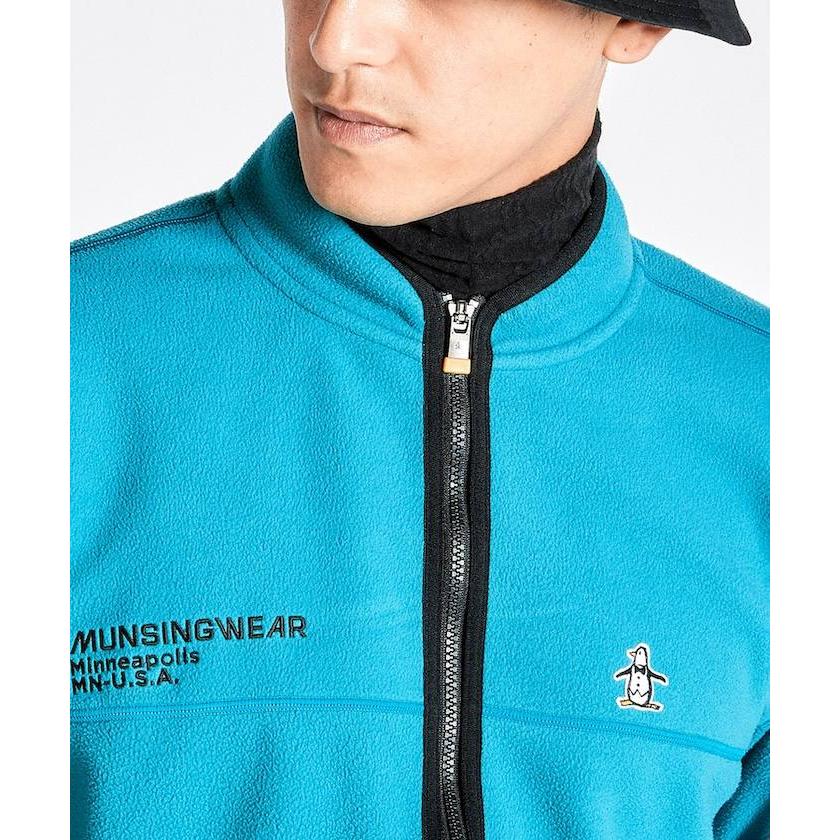 Munsingwear 公式 マンシングウェア 両面フリース フルジップ Munsingwear 公式 マンシングウェア 両面フリース フルジップ