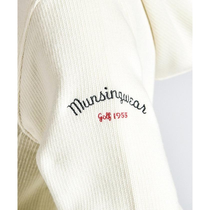 Munsingwear（マンシングウェア） 公式 フルジップ 長袖カットソー