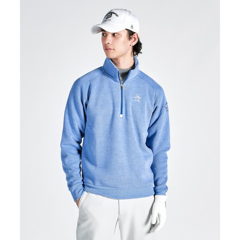 Munsingwear 公式 マンシングウェア ハーフジップ 長袖
