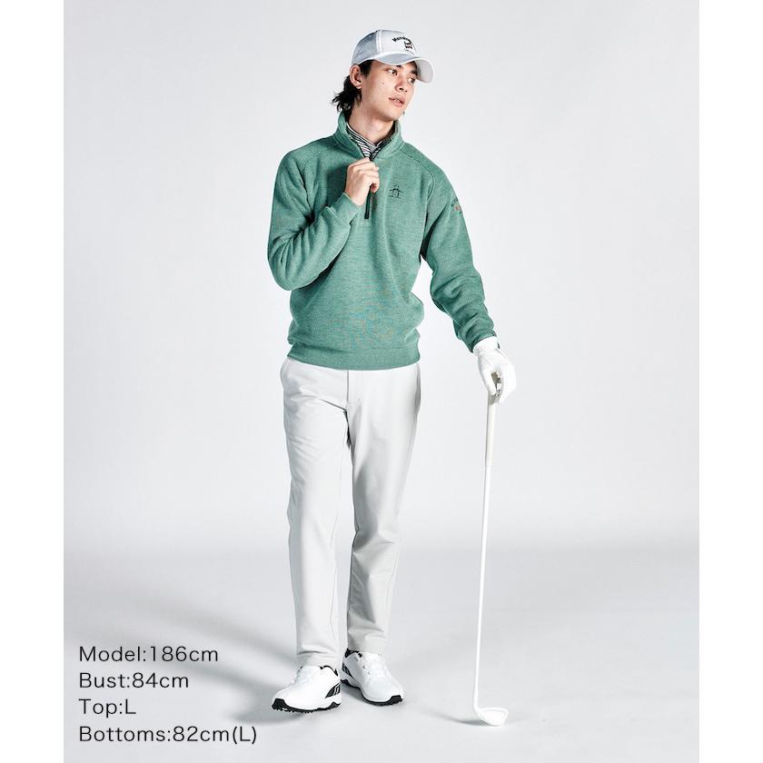 Munsingwear 公式 マンシングウェア ハーフジップ 長袖 Munsingwear 公式 マンシングウェア ハーフジップ 長袖