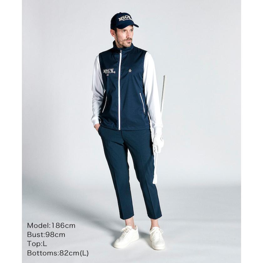 マンシングウェア★撥水★薄手ストレッチ★ジップアップベスト【メンズ サイズL】 Munsingwear セール 公式 マンシングウェア アウターベスト