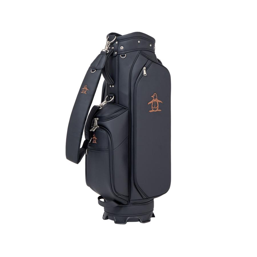 マンシングウェア　Munsingwear 　キャディーバック　9インチ　ブラック Munsingwear 9型キャディバッグ -デサントストア-DESCENTE STORE-