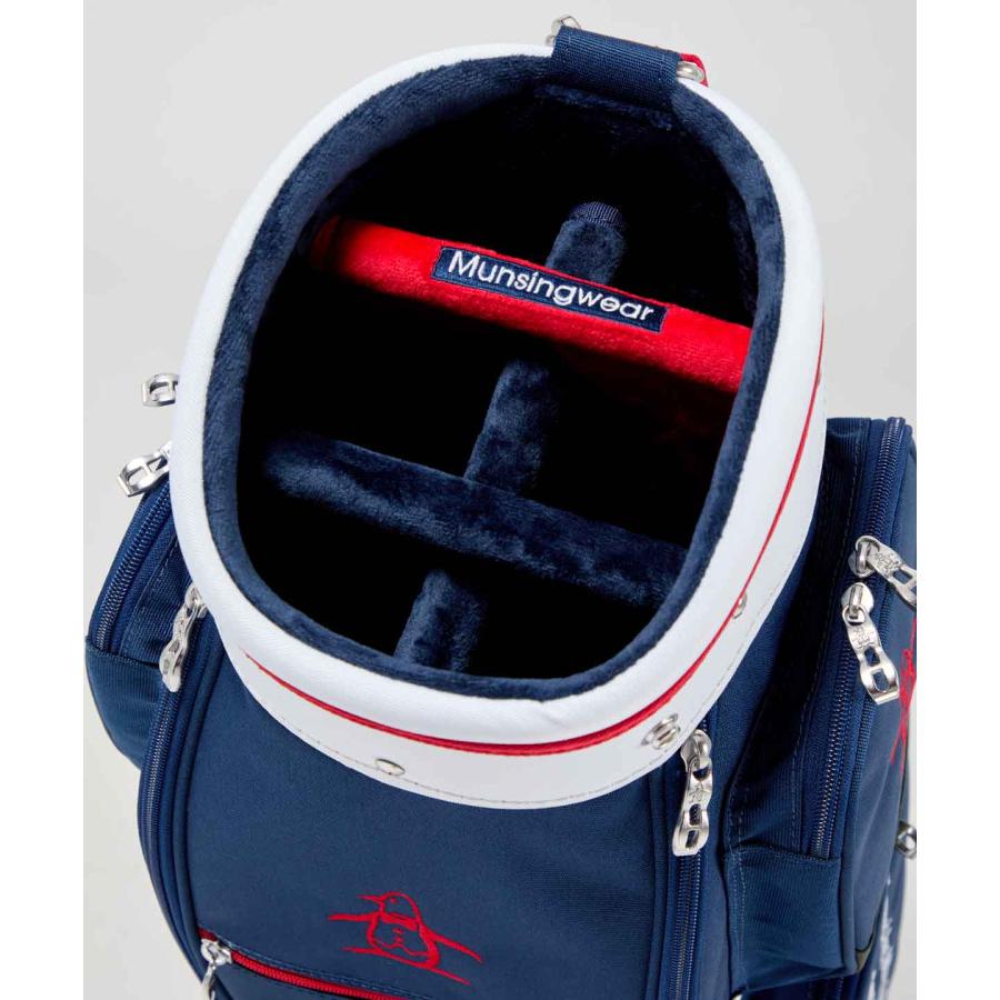 Munsingwear（マンシングウェア） 公式 マルチカラーキャディバッグ