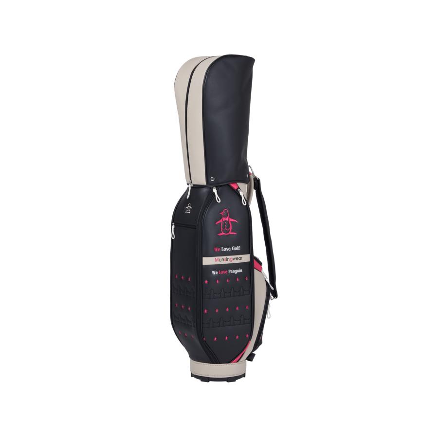 Munsingwear 公式 マンシングウェア 合皮素材ペンギン刺繍キャディ