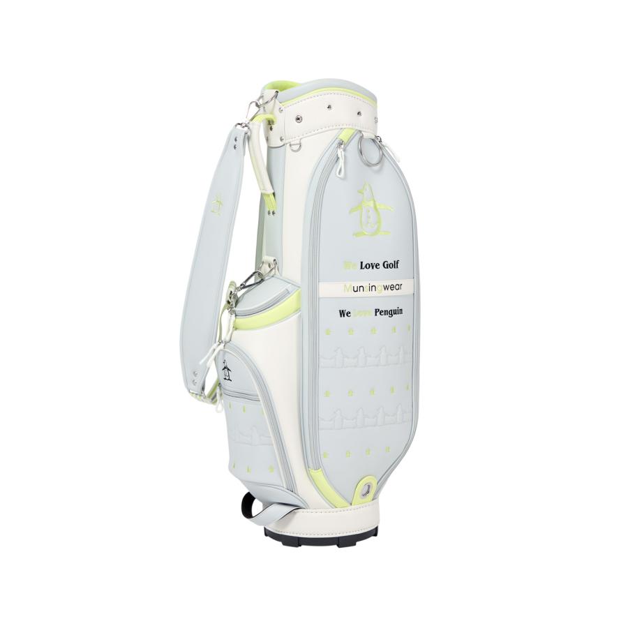 【新品未使用】マンシングウェア　ゴルフバッグ　ニットカートバッグ （ホワイト） セール】カートバッグ(505824432) | マンシングウェア