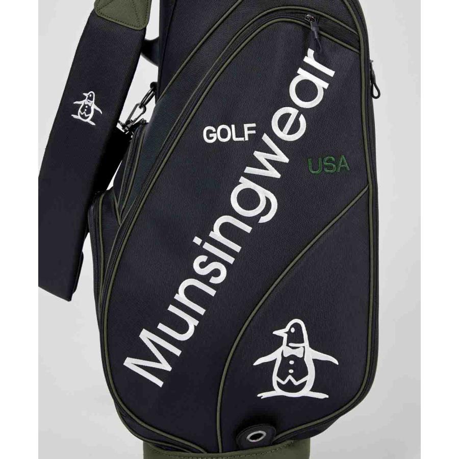 Munsingwear（マンシングウェア） 公式 大口径キャディバッグ 3.9kg
