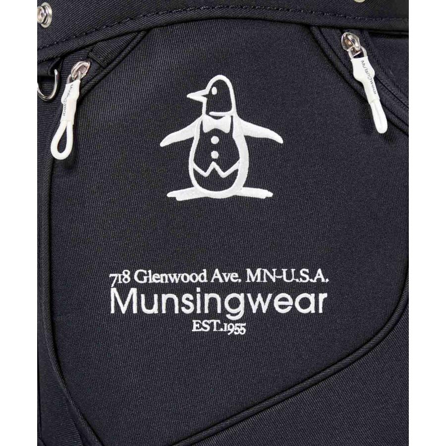 Munsingwear マンシングウェア キャディバッグ キャスター付 9型 Munsingwear（マンシングウェア） 公式 2輪キャスター付きキャディ