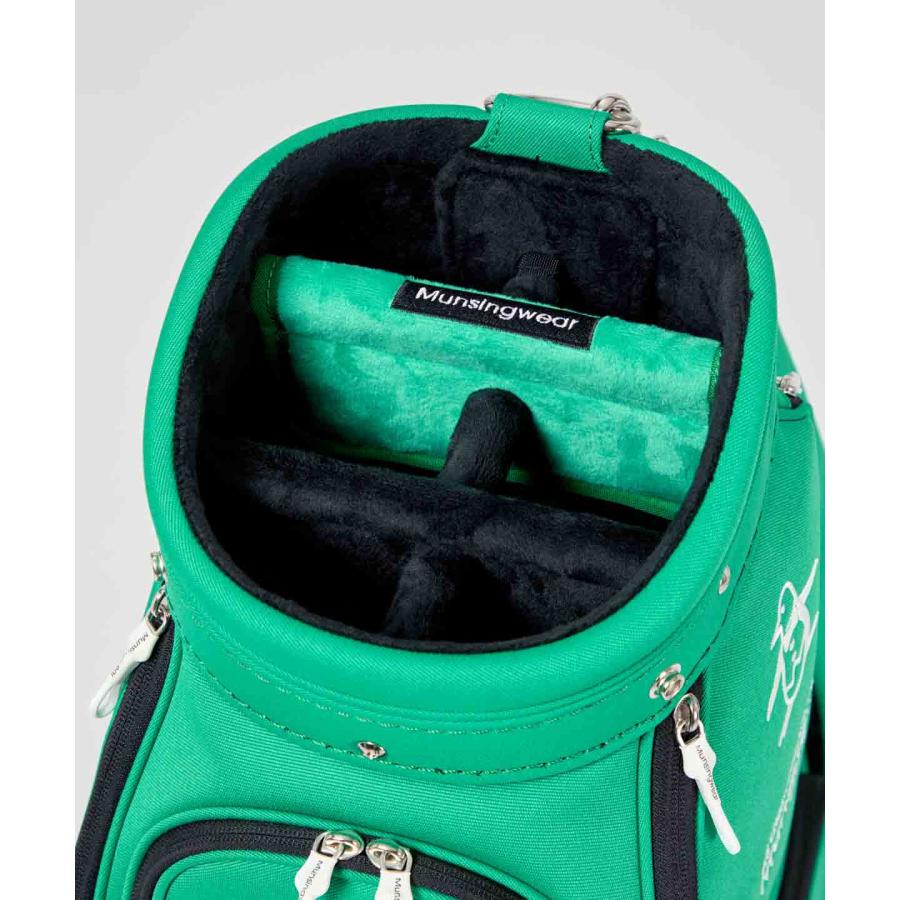 Munsingwear マンシングウェア キャディバッグ キャスター付 9型 マンシングウェア Munsingwear 2輪キャスター付きキャディバッグ