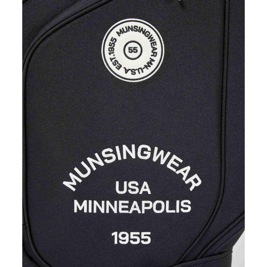 Munsingwear マンシングウェア キャディバッグ キャスター付 9型 Munsingwear（マンシングウェア） 公式 2輪キャスター付きキャディ