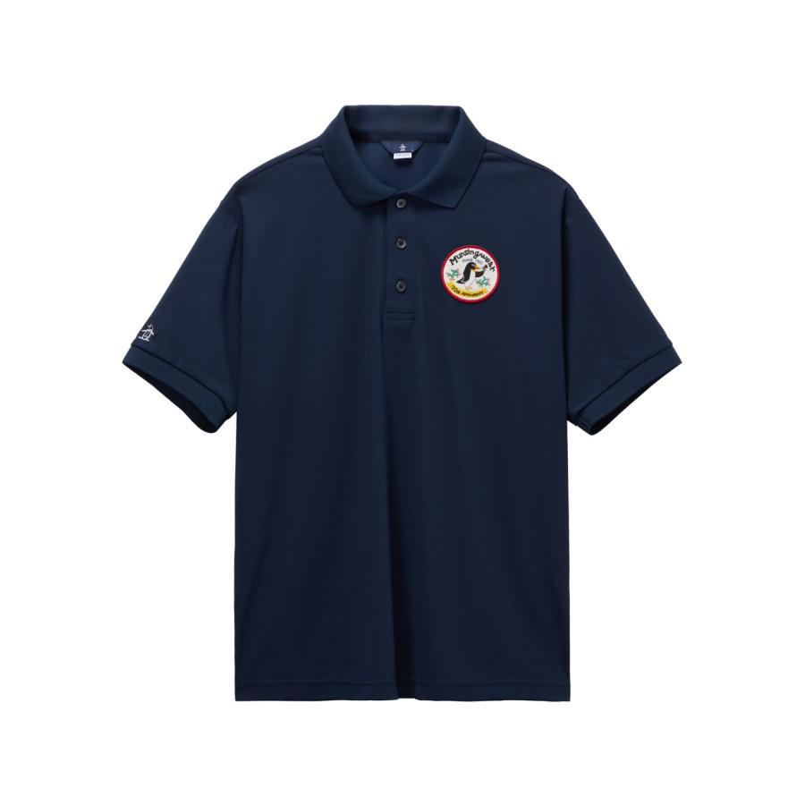 【レアデザイン】Munsingwear マンシングウェア ポロシャツ LL Munsingwear（マンシングウェア） 公式 70周年記念 Sunscreen NIR