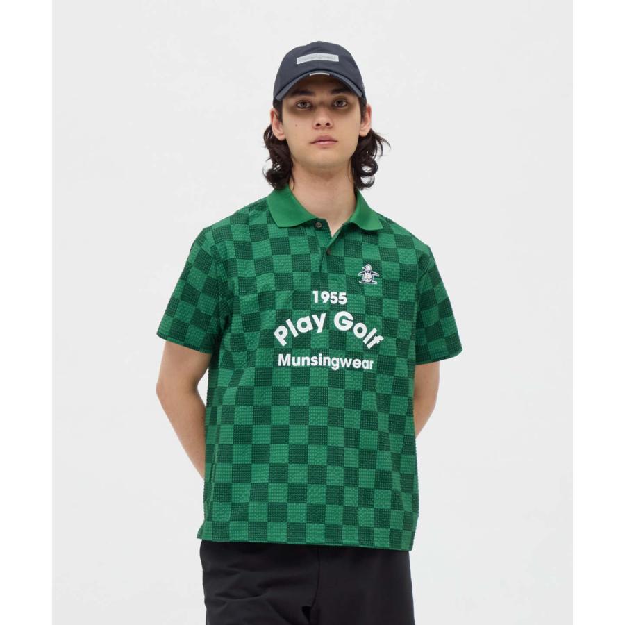 Munsingwear（マンシングウェア） 公式 チェッカーフラッグ総柄