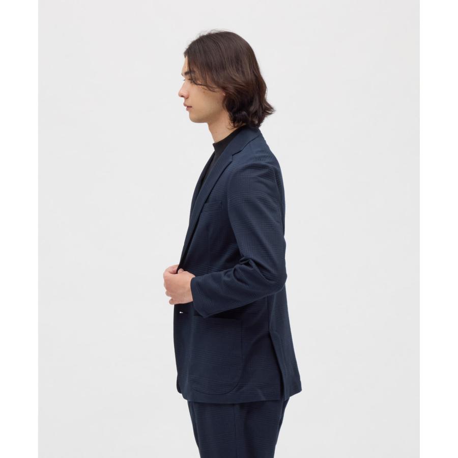 Munsingwear ジャケット MEWWJK01 グレー M Munsingwear（マンシングウェア） 公式 はっ水グレンチェックニット