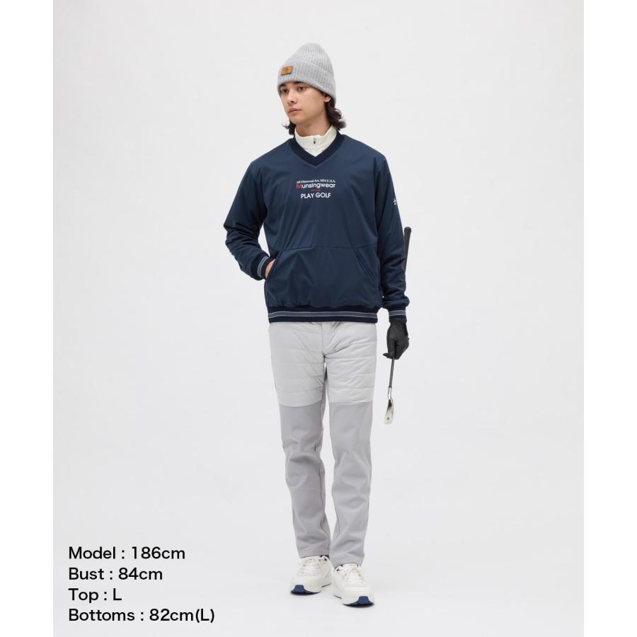 Munsingwear（マンシングウェア） 防風ストレッチリバーシブルVネック