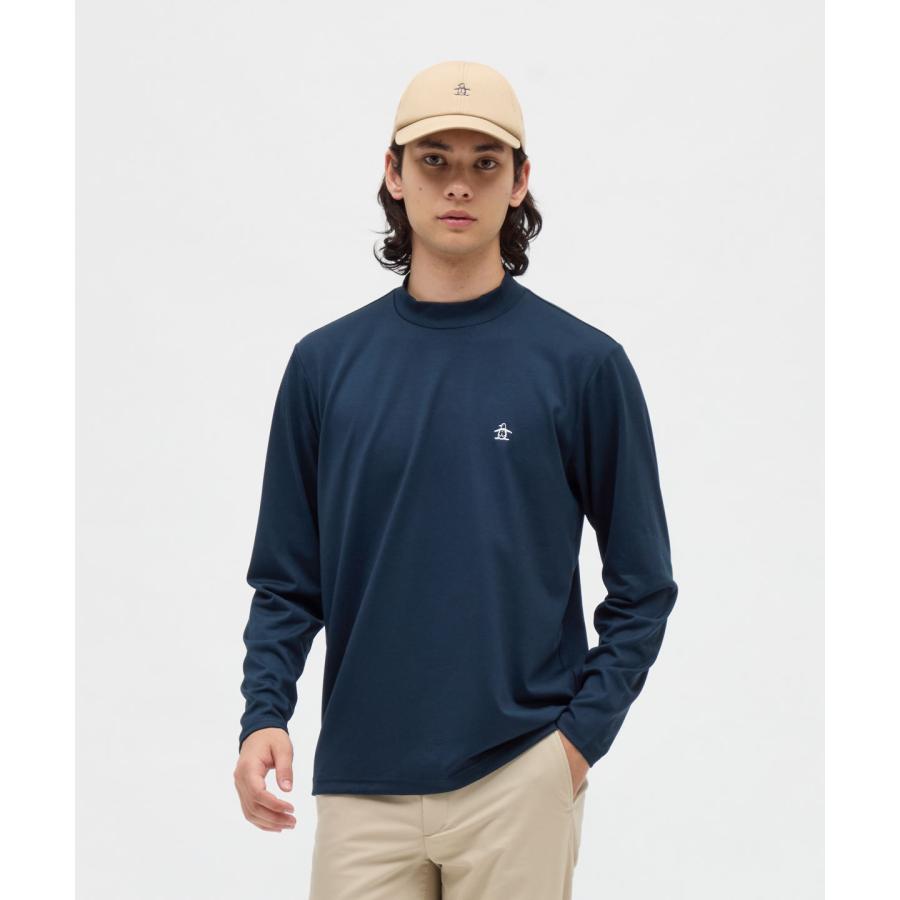 Munsingwear（マンシングウェア） 公式 ストレッチ毛混天竺長袖モック