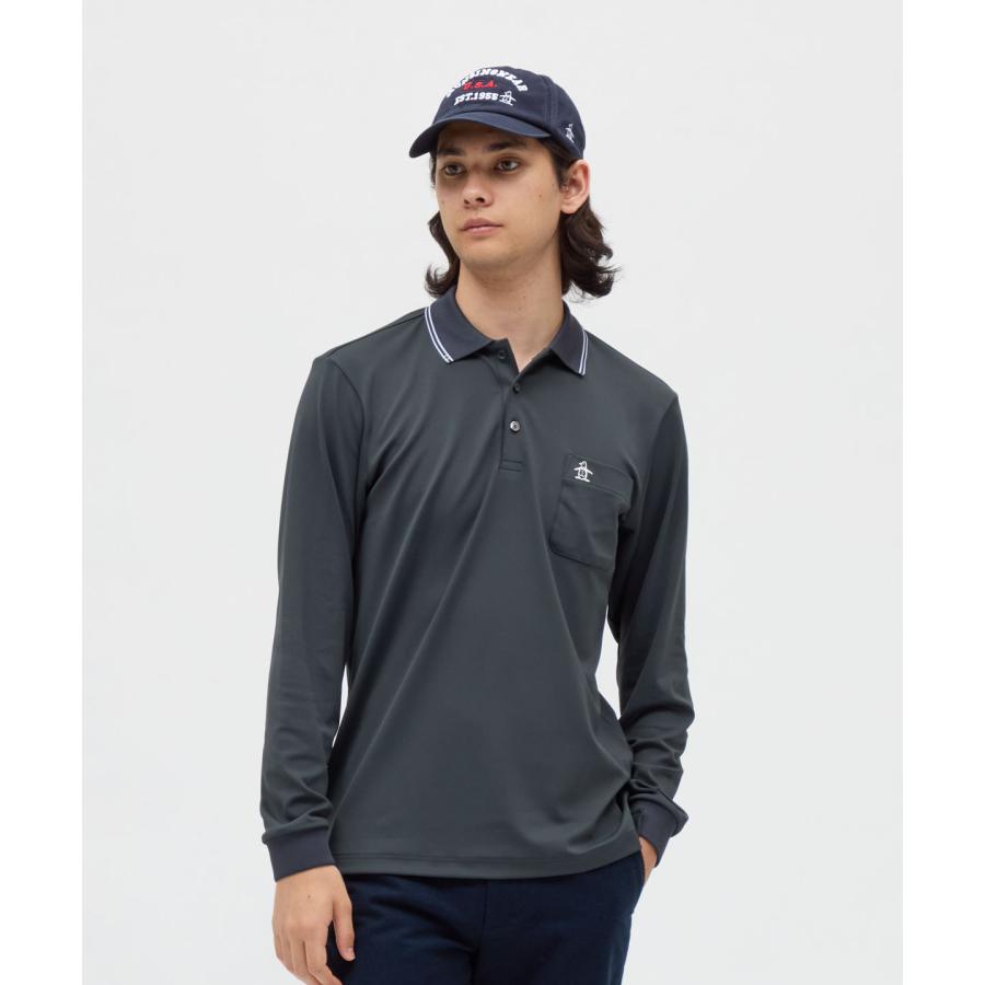 Munsingwear（マンシングウェア） 公式 防風ストレッチ長袖ポロシャツ
