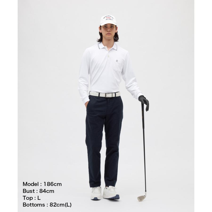 Munsingwear（マンシングウェア） 公式 防風ストレッチ長袖ポロシャツ