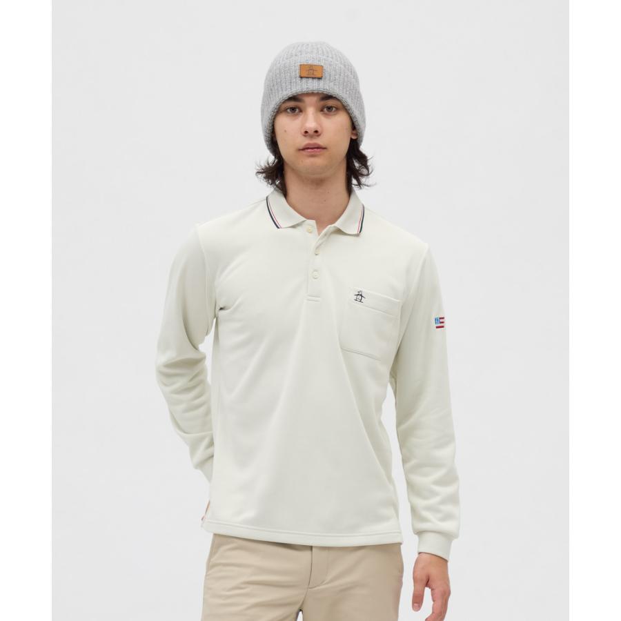 新品マンシングウェアギンガムチェック長袖ポロシャツゴルフMG5FLS32M Munsingwear（マンシングウェア） 公式 HEAT NAVI ストレッチ長袖
