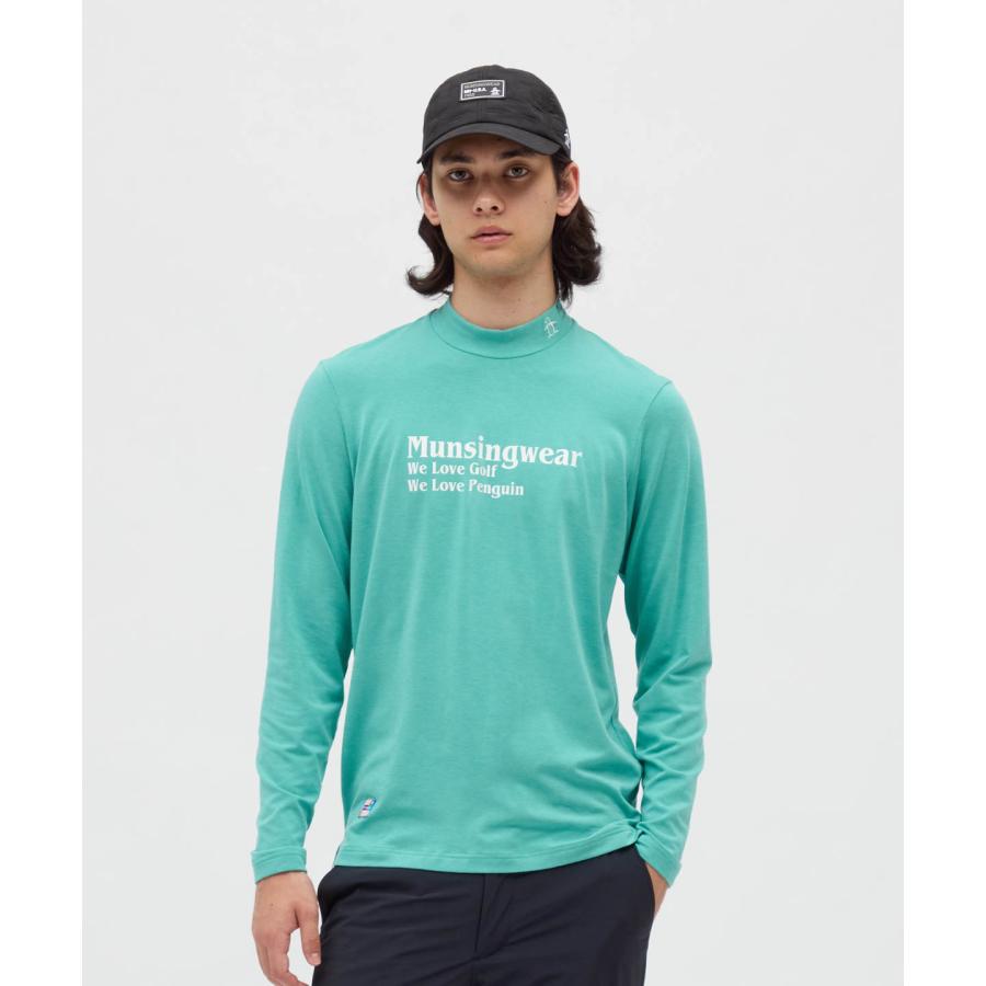 Munsingwear（マンシングウェア） 公式 保温ストレッチロゴプリント