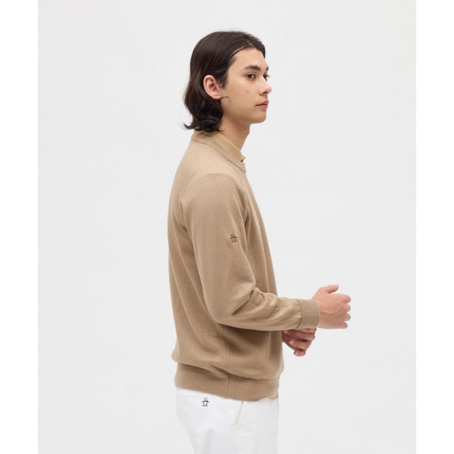 Munsingwear（マンシングウェア） 公式 吸湿発熱ビッグロゴクルー