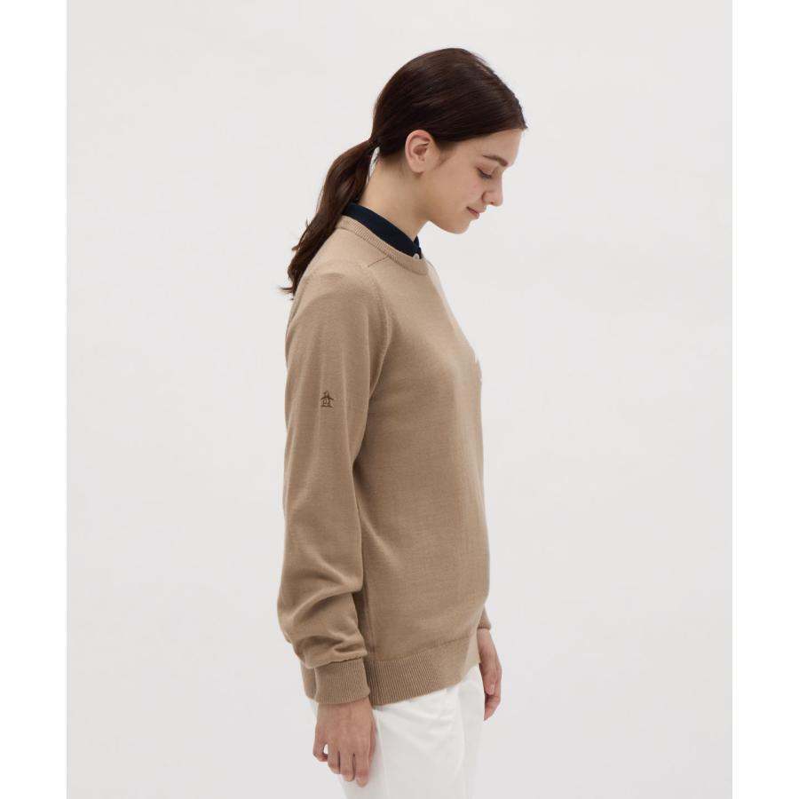 Munsingwear（マンシングウェア） 公式 吸湿発熱ビッグロゴクルー