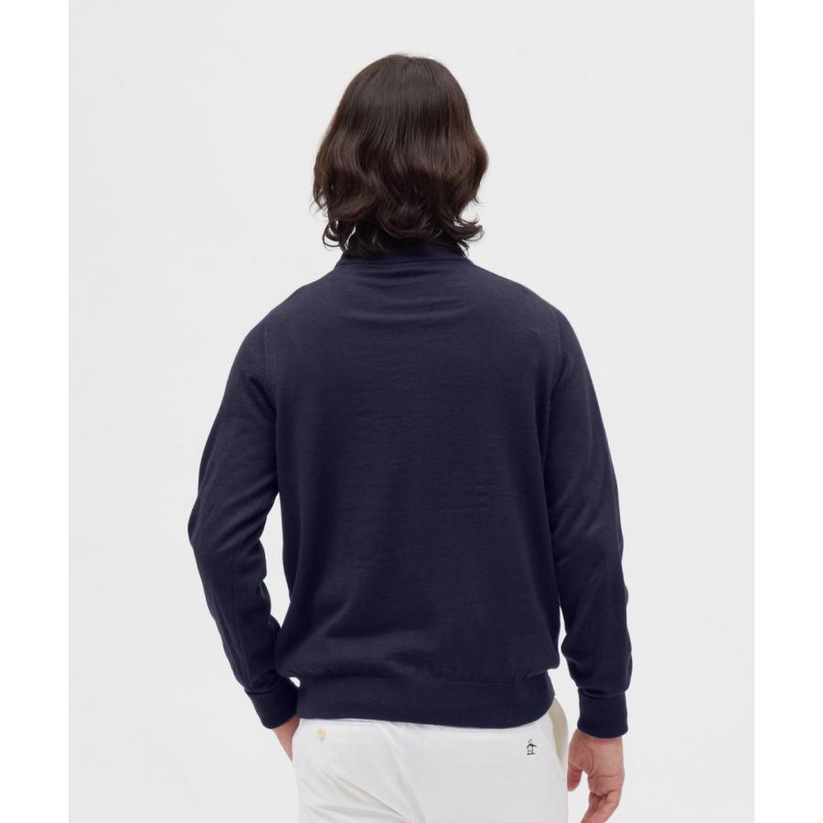 Munsingwear（マンシングウェア） 公式 吸湿発熱ビッグロゴクルー