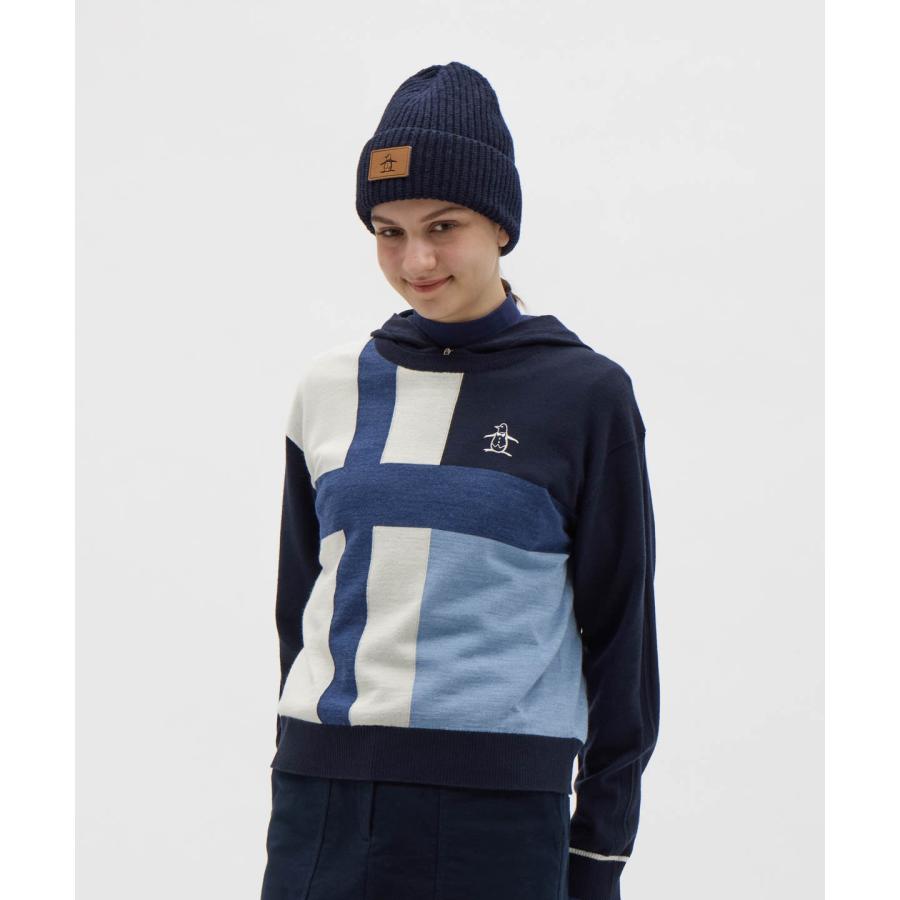 Munsingwear（マンシングウェア） 公式 ライナー付きインターシャ