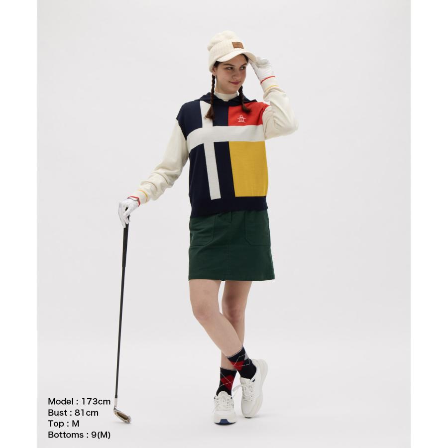 Munsingwear（マンシングウェア） 公式 ライナー付きインターシャ