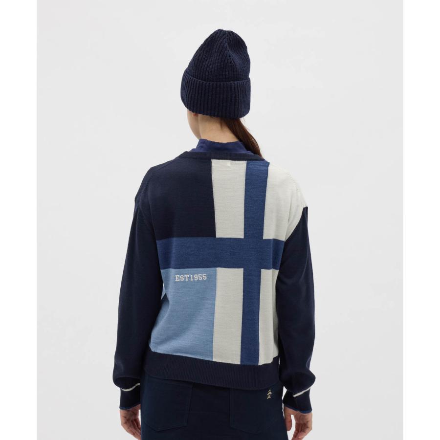 Munsingwear（マンシングウェア） 公式 ライナー付きインターシャ