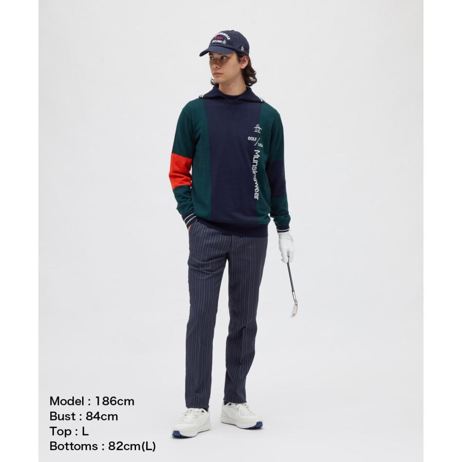 Munsingwear（マンシングウェア） 公式 防風裏地付きクルーネック