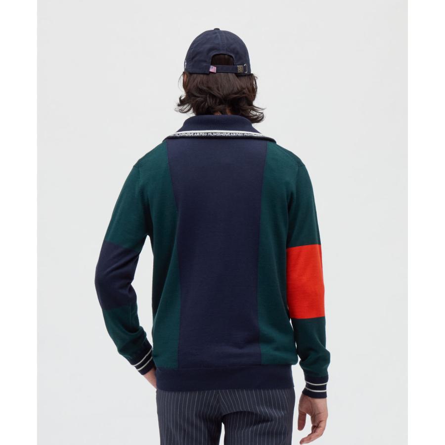 Munsingwear（マンシングウェア） 公式 防風裏地付きクルーネック