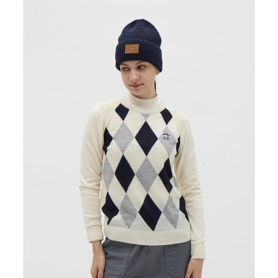 Munsingwear マンシングウェア　ニット【美品】 Munsingwear 公式 マンシングウェア 限定 ビッグペンギンロゴ