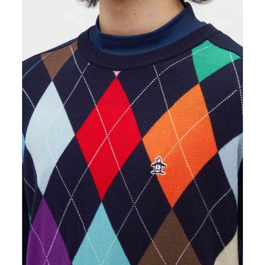 Munsingwear（マンシングウェア） 公式 アーガイル柄クルーネック