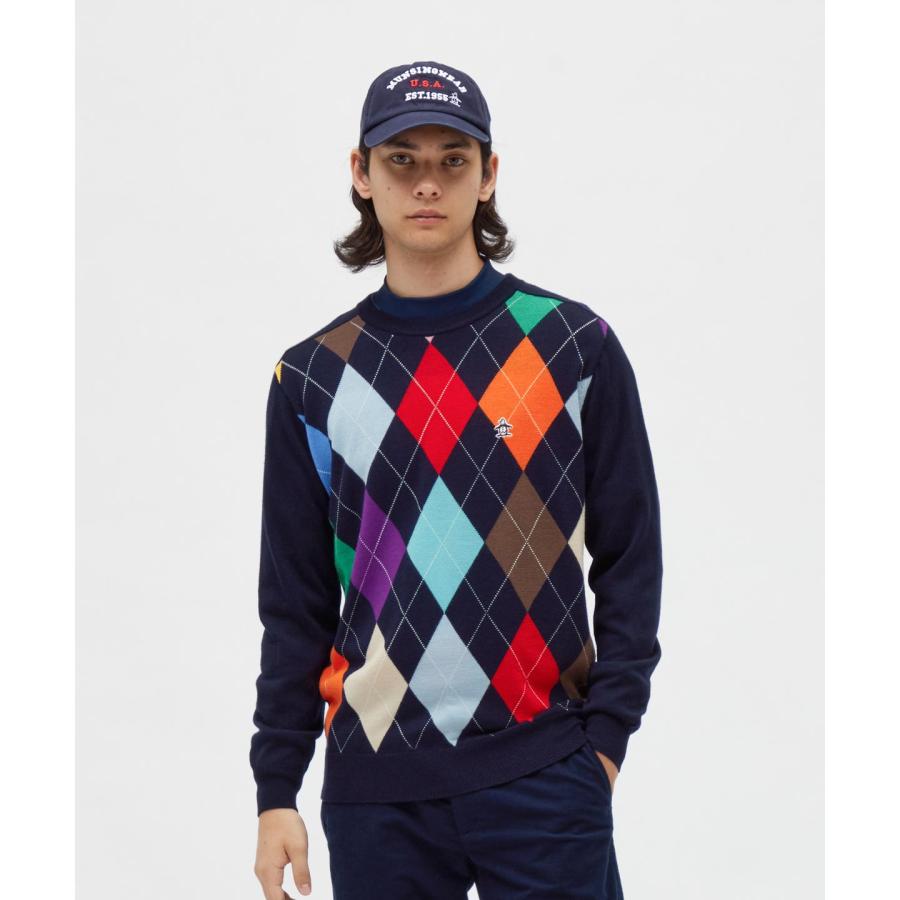 Munsingwear（マンシングウェア） 公式 アーガイル柄クルーネック
