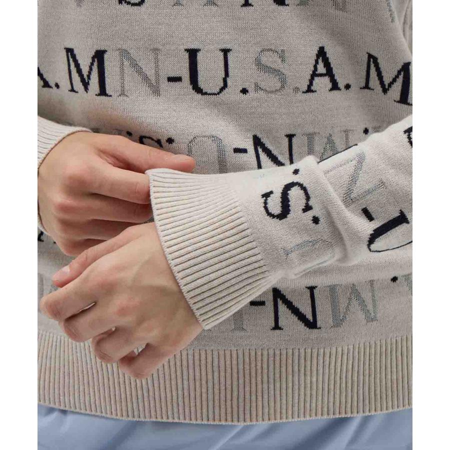 Munsingwear（マンシングウェア） 公式 ロゴジャカードタートルネック