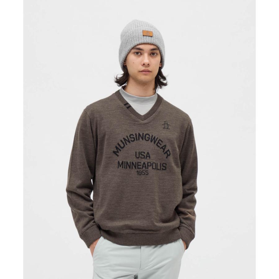 【新品】Munsingwear マンシングウェア 防風 リバーシブル セーター Munsingwear（マンシングウェア） 公式 防風ストレッチリバーシブルV