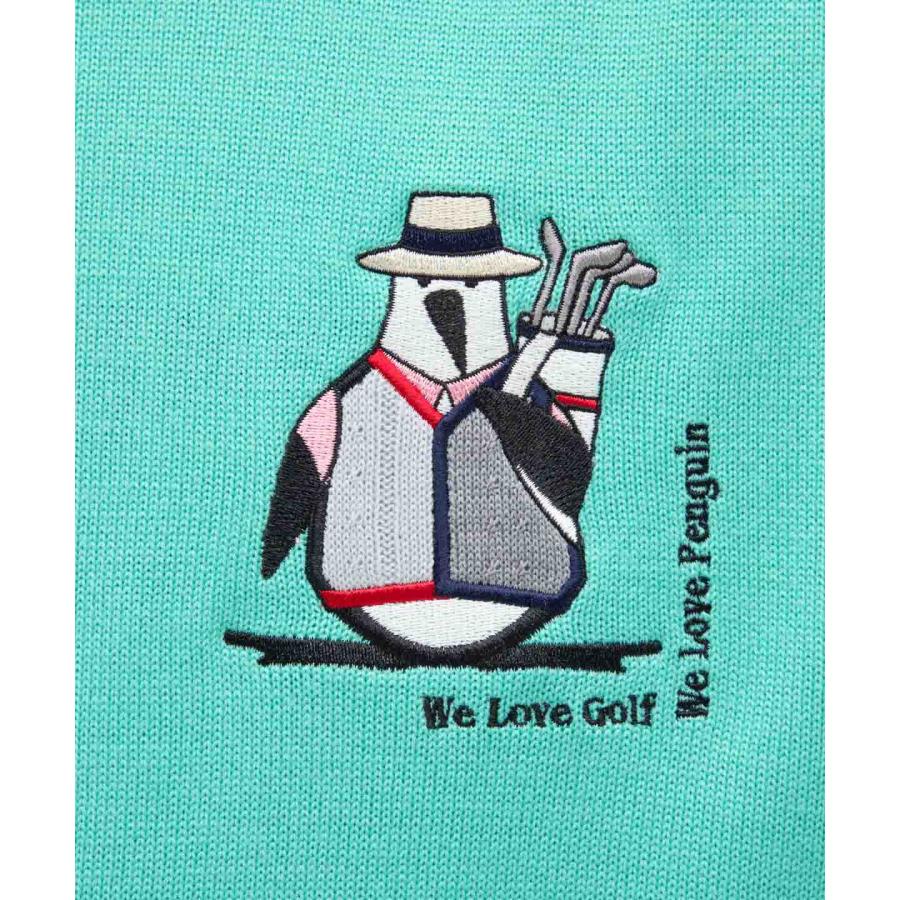 マンシングウェア ニット セーター パッチワーク ロゴ刺繍 Lサイズ Munsingwear（マンシングウェア） 公式 アーカイブペンギンロゴ刺繍