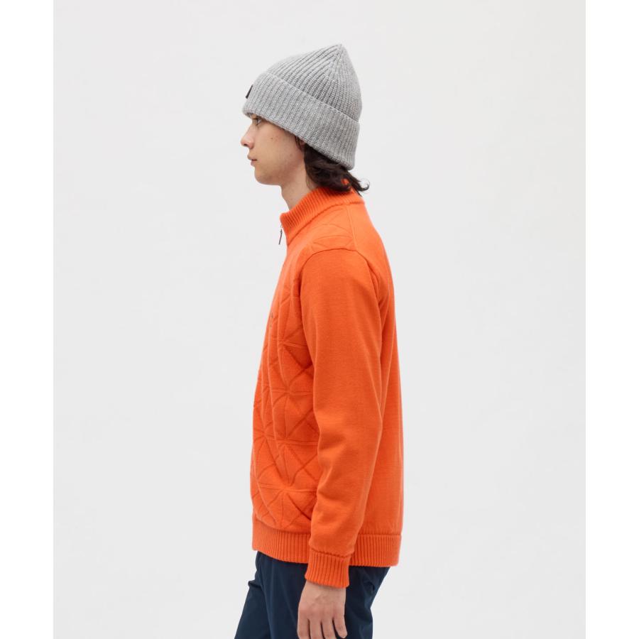 Munsingwear（マンシングウェア） 公式 防風裏地付きフルジップ地柄
