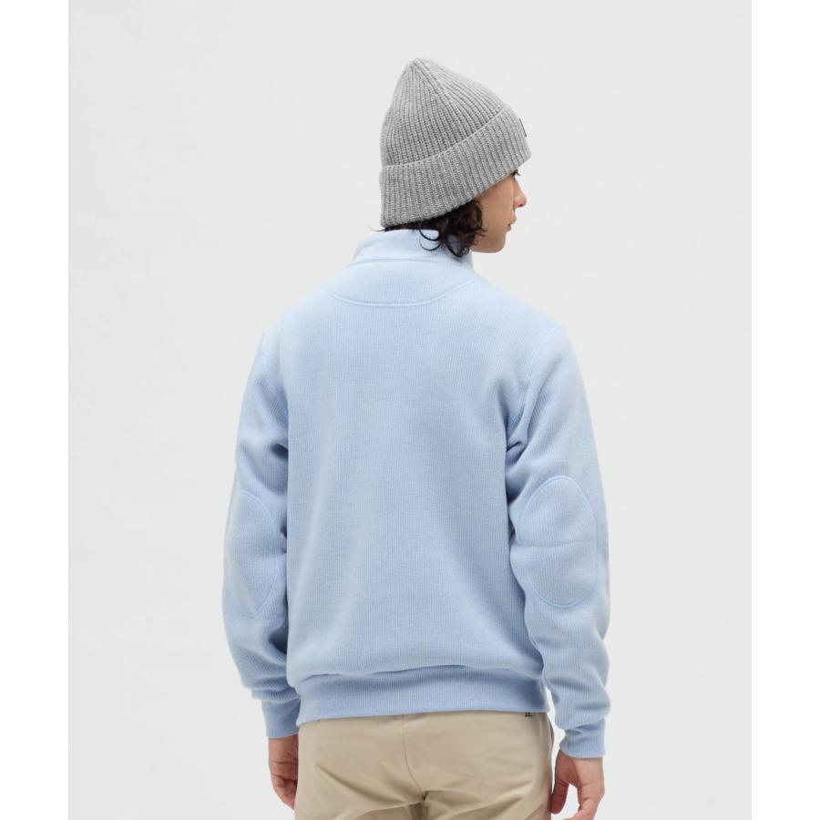 Munsingwear（マンシングウェア） 公式 吸湿発熱飛び刺繍ハーフジップ