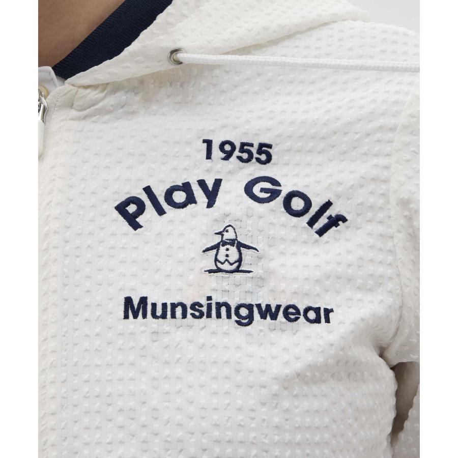 Munsingwear（マンシングウェア） 公式 ストレッチブロック柄長袖前