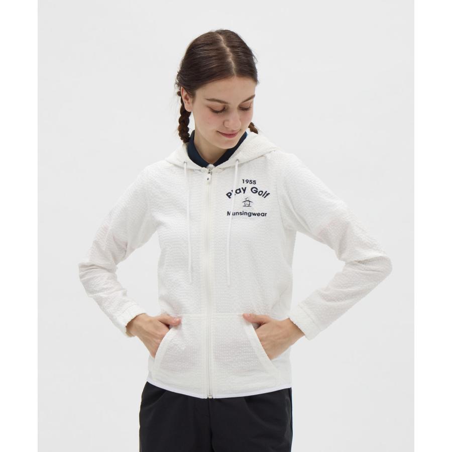 Munsingwear（マンシングウェア） 公式 ストレッチブロック柄長袖前
