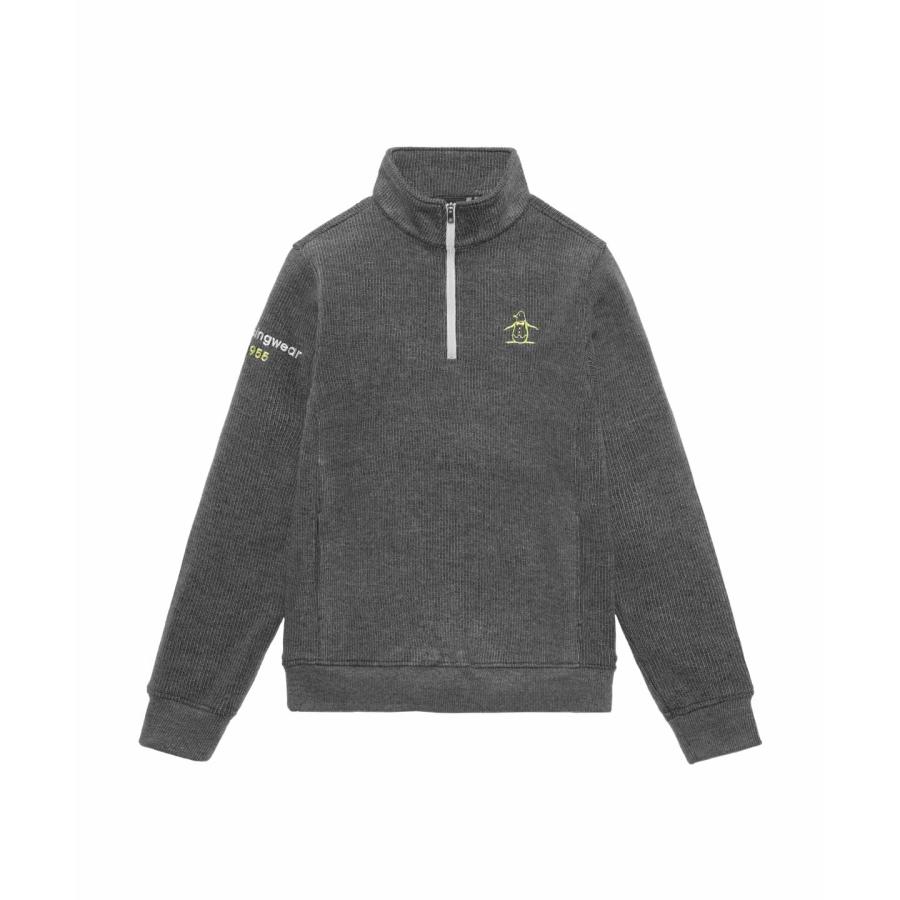 マンシングウエアレディスゴルフハーフZIP フーデイＬ Munsingwear（マンシングウェア） 公式 吸湿発熱スタンドカラーハーフ