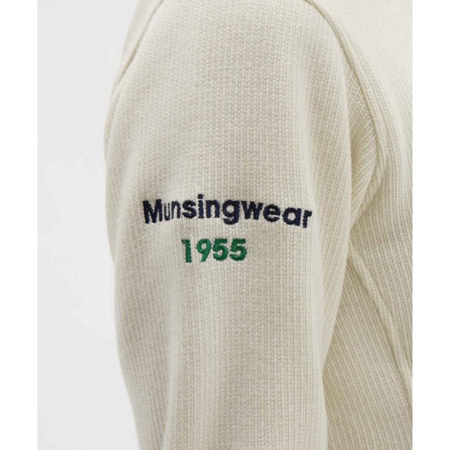 Munsingwear（マンシングウェア） 公式 吸湿発熱スタンドカラーハーフ