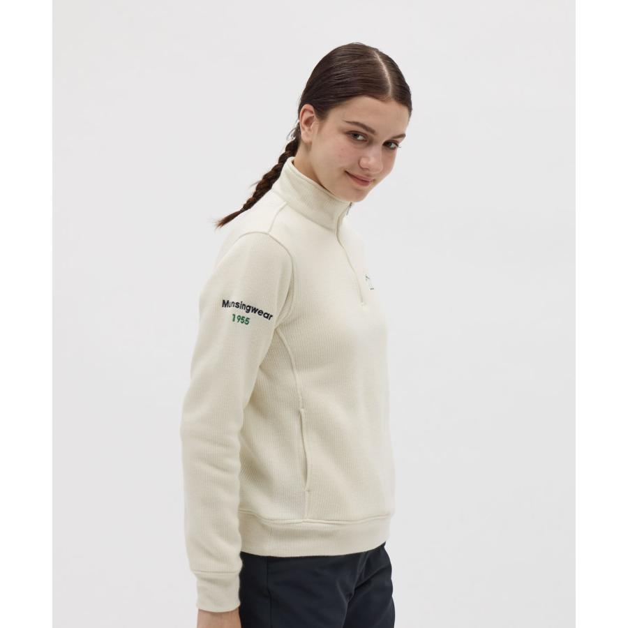 Munsingwear（マンシングウェア） 公式 吸湿発熱スタンドカラーハーフ
