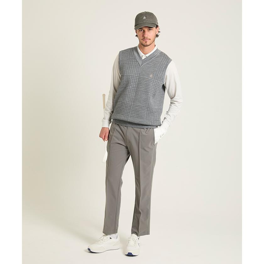 Munsingwear（マンシングウェア） 公式 グレンチェックVネックニット