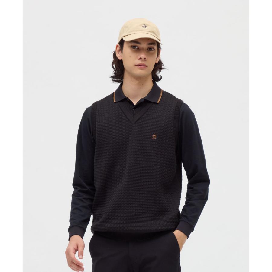 Munsingwear（マンシングウェア） 公式 グレンチェックVネックニット