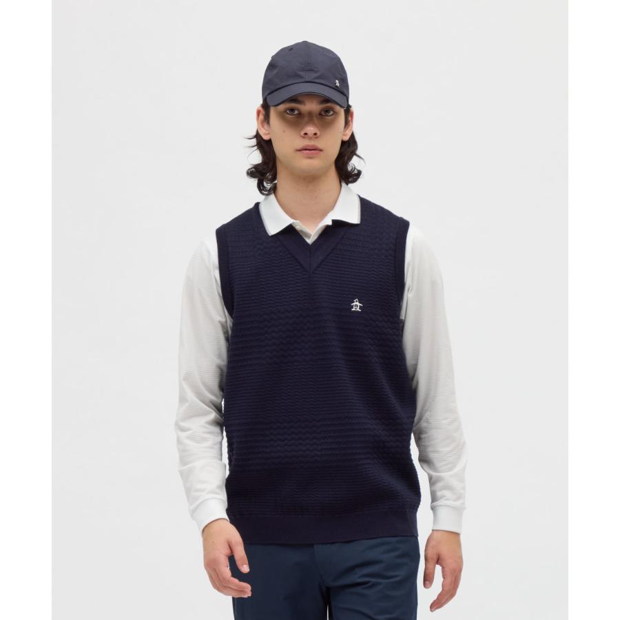 Munsingwear（マンシングウェア） 公式 グレンチェックVネックニット