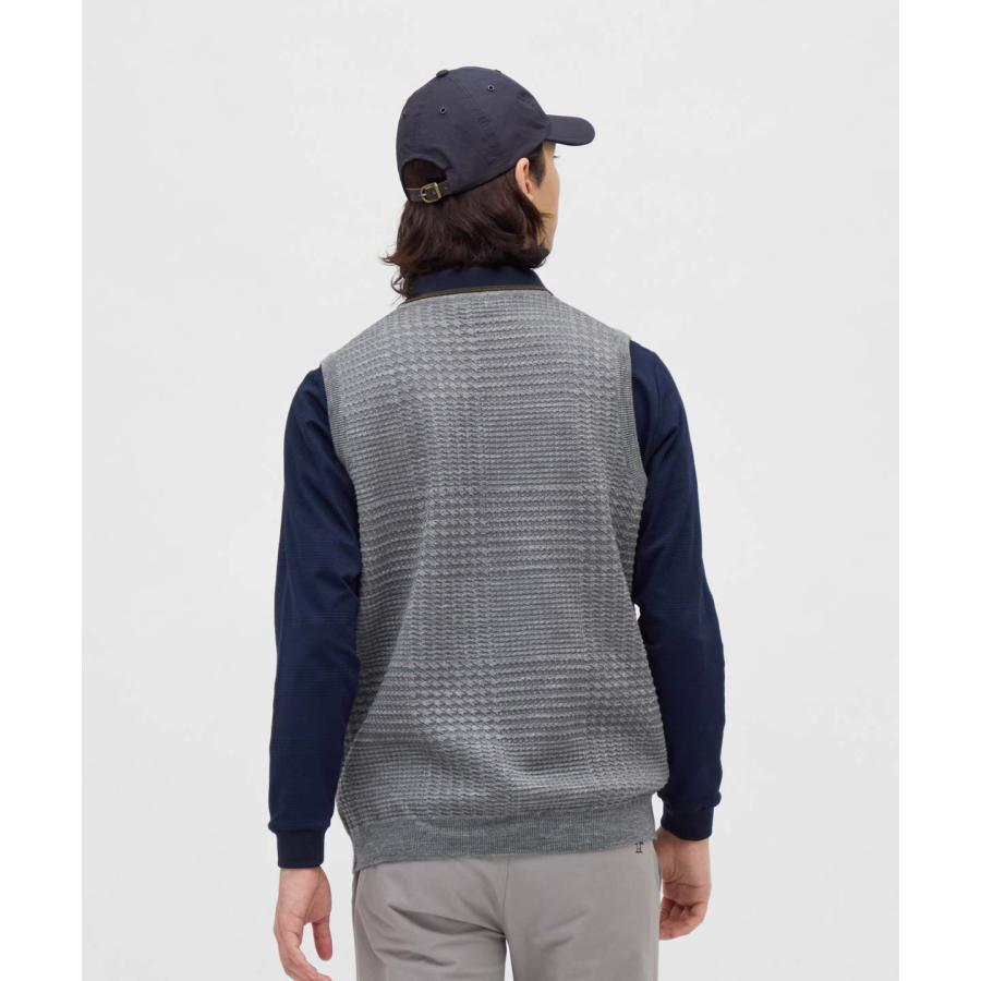 Munsingwear（マンシングウェア） 公式 グレンチェックVネックニット