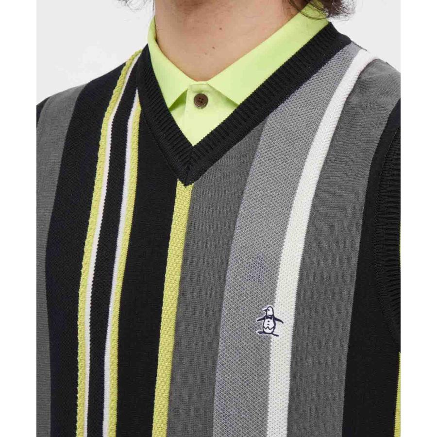 Munsingwear（マンシングウェア） 公式 マルチストライプニットベスト