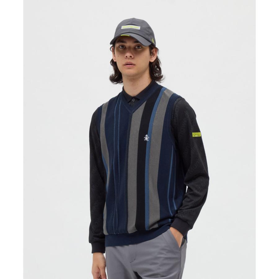 Munsingwear（マンシングウェア） 公式 マルチストライプニットベスト