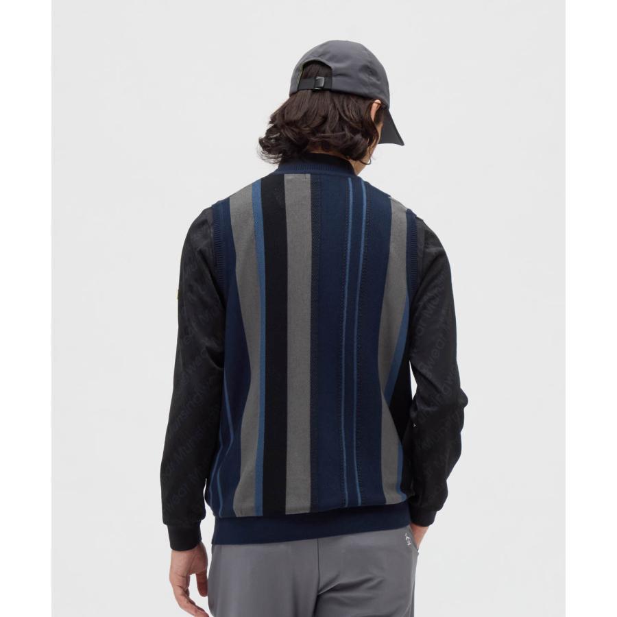 Munsingwear（マンシングウェア） 公式 マルチストライプニットベスト